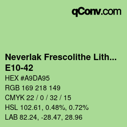 Farbcode: Neverlak Frescolithe Lithox Putop - E10-42 | qconv.com