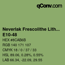 Farbcode: Neverlak Frescolithe Lithox Putop - E10-48 | qconv.com