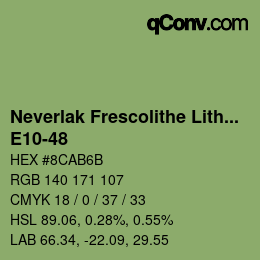 Code couleur: Neverlak Frescolithe Lithox Putop - E10-48 | qconv.com