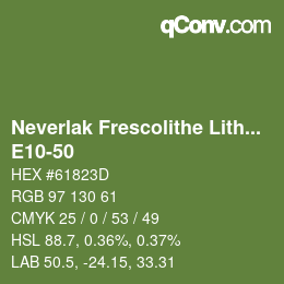 Color code: Neverlak Frescolithe Lithox Putop - E10-50 | qconv.com