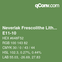 Farbcode: Neverlak Frescolithe Lithox Putop - E11-10 | qconv.com