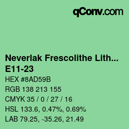 カラーコード: Neverlak Frescolithe Lithox Putop - E11-23 | qconv.com