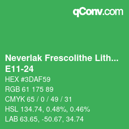 Farbcode: Neverlak Frescolithe Lithox Putop - E11-24 | qconv.com