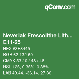 Farbcode: Neverlak Frescolithe Lithox Putop - E11-25 | qconv.com