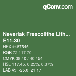 カラーコード: Neverlak Frescolithe Lithox Putop - E11-30 | qconv.com
