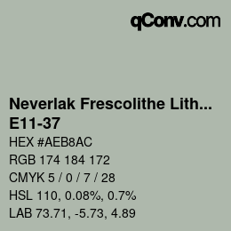 Farbcode: Neverlak Frescolithe Lithox Putop - E11-37 | qconv.com