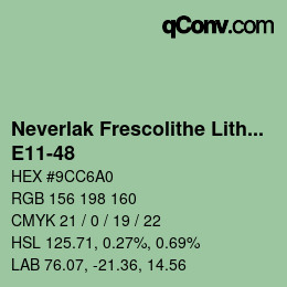 Code couleur: Neverlak Frescolithe Lithox Putop - E11-48 | qconv.com