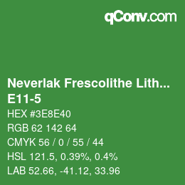 Code couleur: Neverlak Frescolithe Lithox Putop - E11-5 | qconv.com