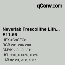 Color code: Neverlak Frescolithe Lithox Putop - E11-56 | qconv.com