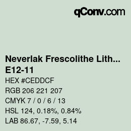 Color code: Neverlak Frescolithe Lithox Putop - E12-11 | qconv.com