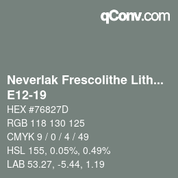 Code couleur: Neverlak Frescolithe Lithox Putop - E12-19 | qconv.com