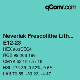 Código de color: Neverlak Frescolithe Lithox Putop - E12-23 | qconv.com