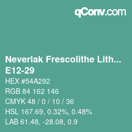 カラーコード: Neverlak Frescolithe Lithox Putop - E12-29 | qconv.com