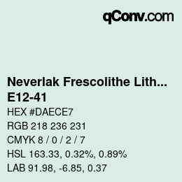 Code couleur: Neverlak Frescolithe Lithox Putop - E12-41 | qconv.com