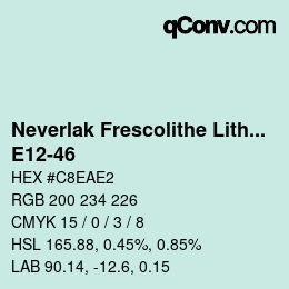 Color code: Neverlak Frescolithe Lithox Putop - E12-46 | qconv.com