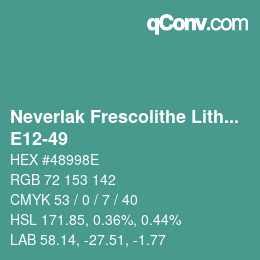 Código de color: Neverlak Frescolithe Lithox Putop - E12-49 | qconv.com