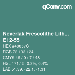 Farbcode: Neverlak Frescolithe Lithox Putop - E12-55 | qconv.com