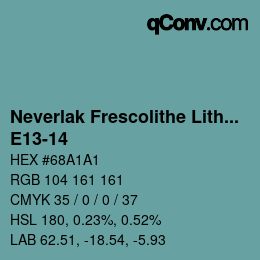 Código de color: Neverlak Frescolithe Lithox Putop - E13-14 | qconv.com