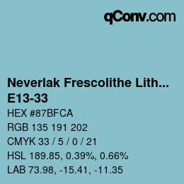 Color code: Neverlak Frescolithe Lithox Putop - E13-33 | qconv.com