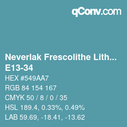Code couleur: Neverlak Frescolithe Lithox Putop - E13-34 | qconv.com