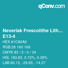 Farbcode: Neverlak Frescolithe Lithox Putop - E13-4 | qconv.com