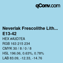 Farbcode: Neverlak Frescolithe Lithox Putop - E13-42 | qconv.com