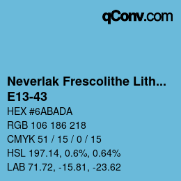 Code couleur: Neverlak Frescolithe Lithox Putop - E13-43 | qconv.com