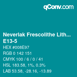 Code couleur: Neverlak Frescolithe Lithox Putop - E13-5 | qconv.com