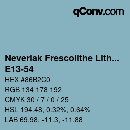 Farbcode: Neverlak Frescolithe Lithox Putop - E13-54 | qconv.com