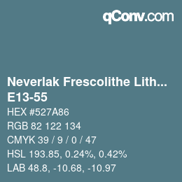 Farbcode: Neverlak Frescolithe Lithox Putop - E13-55 | qconv.com