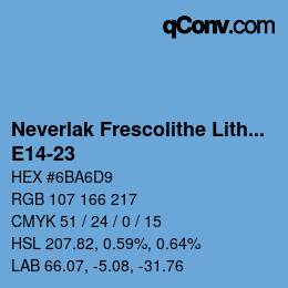 Code couleur: Neverlak Frescolithe Lithox Putop - E14-23 | qconv.com