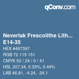 Code couleur: Neverlak Frescolithe Lithox Putop - E14-35 | qconv.com