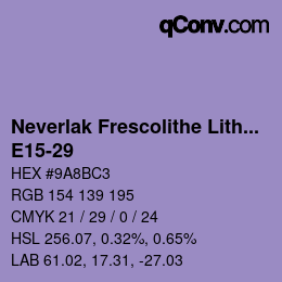 Farbcode: Neverlak Frescolithe Lithox Putop - E15-29 | qconv.com