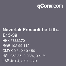 Farbcode: Neverlak Frescolithe Lithox Putop - E15-39 | qconv.com