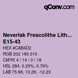 Farbcode: Neverlak Frescolithe Lithox Putop - E15-43 | qconv.com