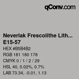 Farbcode: Neverlak Frescolithe Lithox Putop - E15-57 | qconv.com