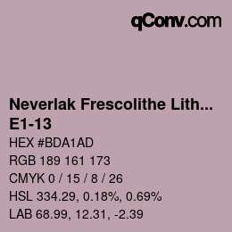 Farbcode: Neverlak Frescolithe Lithox Putop - E1-13 | qconv.com