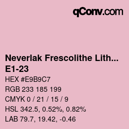 Farbcode: Neverlak Frescolithe Lithox Putop - E1-23 | qconv.com