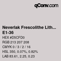 Farbcode: Neverlak Frescolithe Lithox Putop - E1-36 | qconv.com