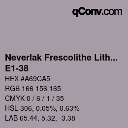 Farbcode: Neverlak Frescolithe Lithox Putop - E1-38 | qconv.com