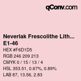 Farbcode: Neverlak Frescolithe Lithox Putop - E1-46 | qconv.com