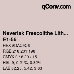 Code couleur: Neverlak Frescolithe Lithox Putop - E1-56 | qconv.com