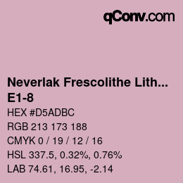 カラーコード: Neverlak Frescolithe Lithox Putop - E1-8 | qconv.com