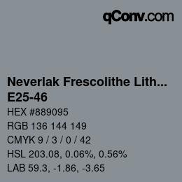 Farbcode: Neverlak Frescolithe Lithox Putop - E25-46 | qconv.com