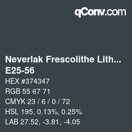 Farbcode: Neverlak Frescolithe Lithox Putop - E25-56 | qconv.com