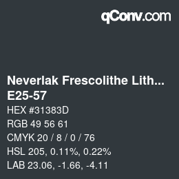 Color code: Neverlak Frescolithe Lithox Putop - E25-57 | qconv.com