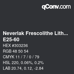 Farbcode: Neverlak Frescolithe Lithox Putop - E25-60 | qconv.com