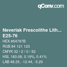 Farbcode: Neverlak Frescolithe Lithox Putop - E25-76 | qconv.com