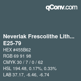 Color code: Neverlak Frescolithe Lithox Putop - E25-79 | qconv.com