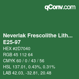 Color code: Neverlak Frescolithe Lithox Putop - E25-97 | qconv.com